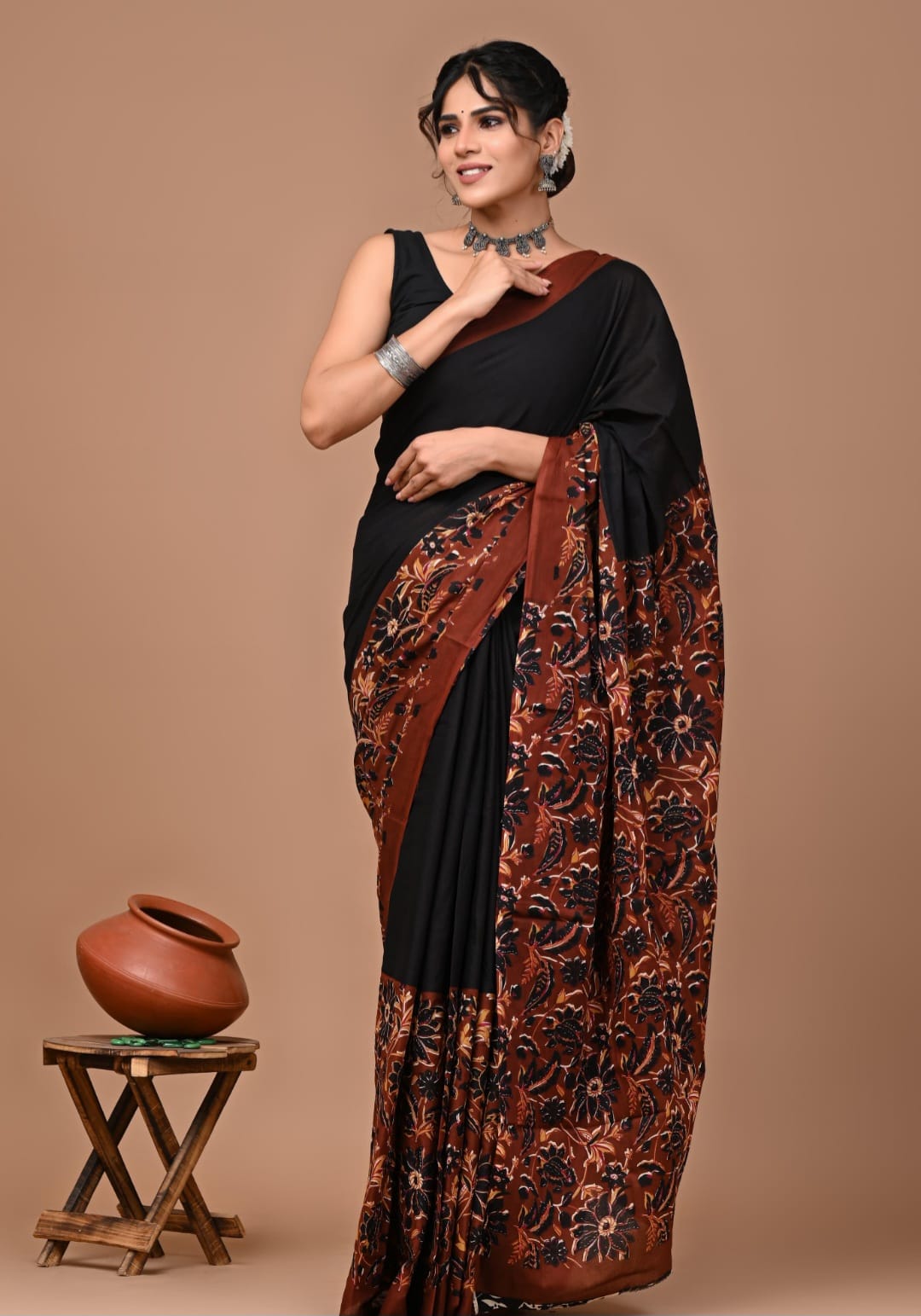 Printed Saree